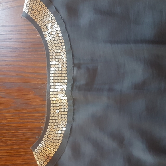 Esprit tank top with gold sequins - Picture 6 of 9